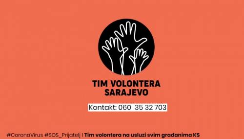 Volonteri na usluzi starijima u Kantonu Sarajevo