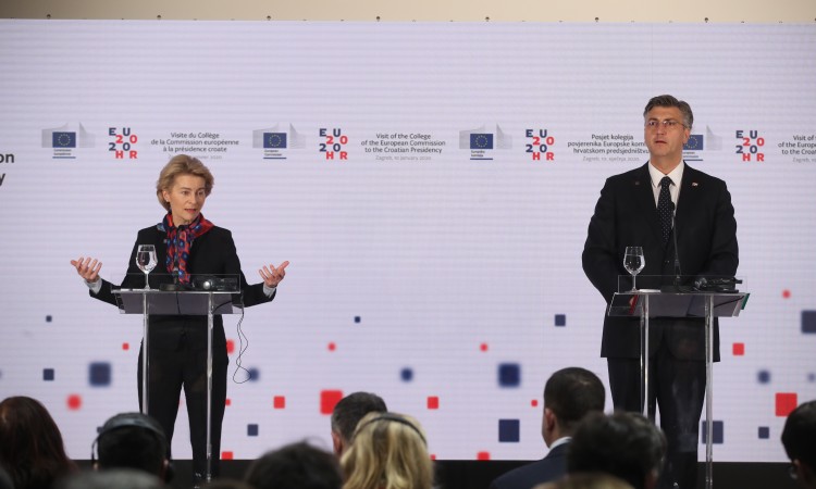 Von der Leyen: EU može postati utjecajniji putem trgovine i posredovanja