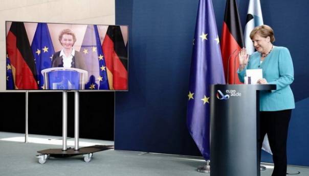Von der Leyen i Merkel pozivaju na što brži dogovor o planu za oporavak