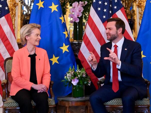 Von der Leyen i Vance: EU ostaje predana pravednom trgovinskom odnosu sa SAD-om
