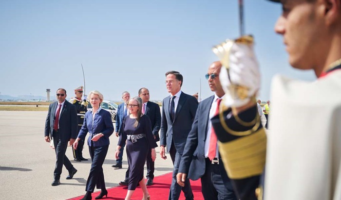 Von der Leyen, Meloni i Rutte u Tunisu