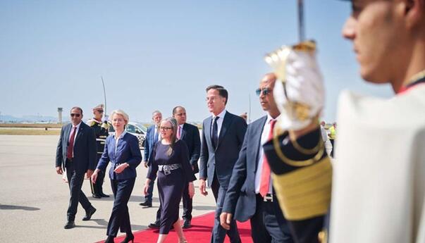 Von der Leyen, Meloni i Rutte u Tunisu