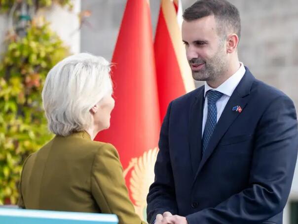 Von der Leyen optimistična: Vidimo Crnu Goru kao 28. članicu