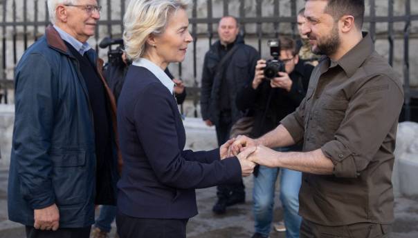 Von der Leyen ponovno u Kijevu
