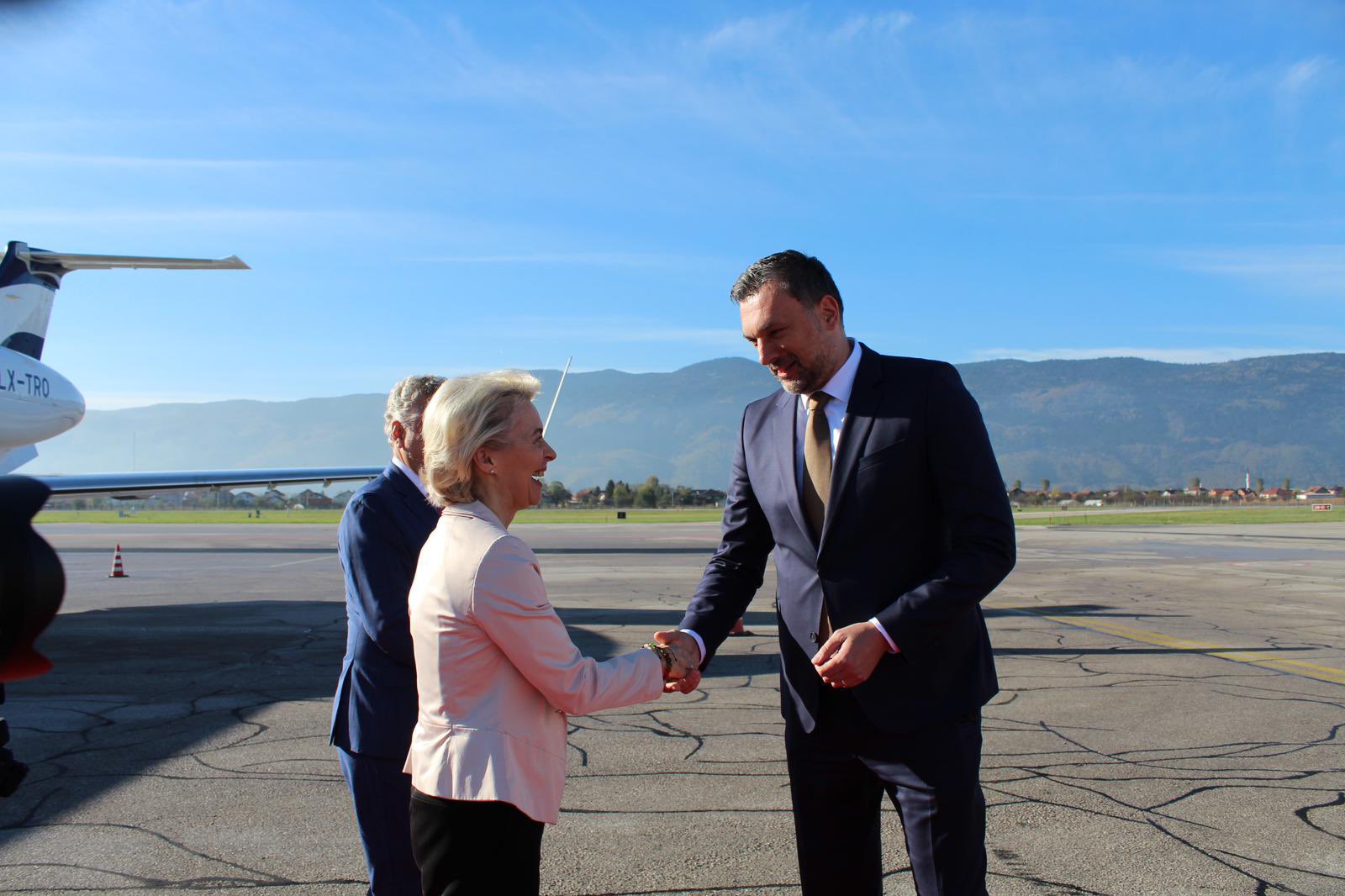 Von der Leyen stigla u Sarajevo
