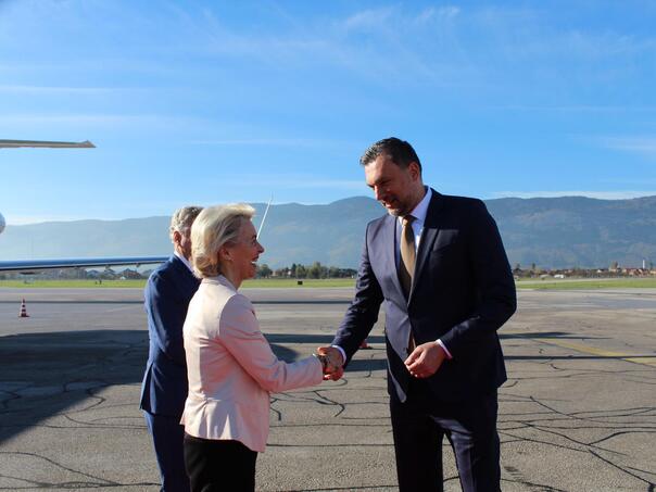 Von der Leyen stigla u Sarajevo