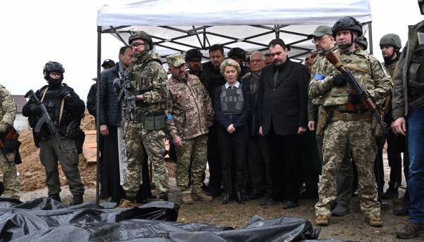 Von der Leyen u posjeti Buči: Ovdje se dogodilo nezamislivo