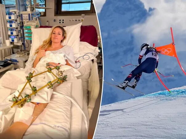 Vonn: Od utrke ležim nepokretna u bolničkom krevetu