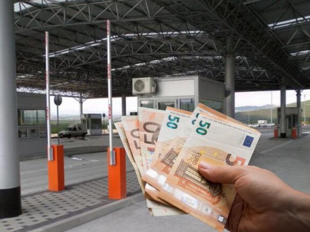 Vozač iz BiH pokušao prošvercati 23.400 eura, ostao bez skoro pola iznosa