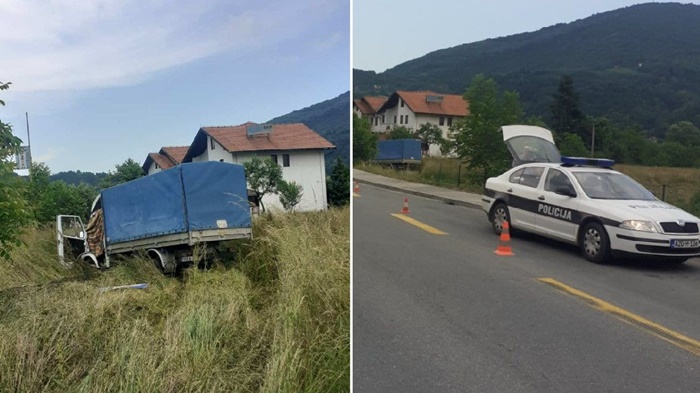 Kod Maglaja: Vozač preminuo u vožnji uslijed infarkta