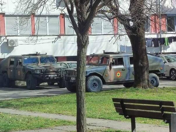 Vozila EUFOR-a na ulicama Banjaluke