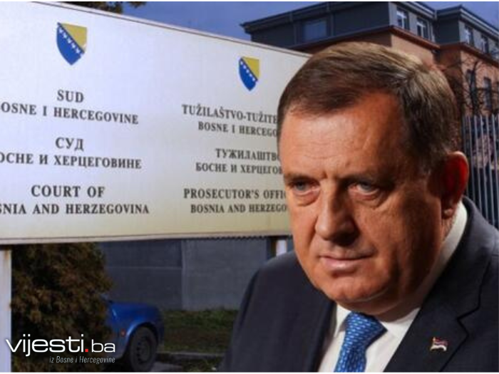 Vraćena na doradu optužnica protiv Dodika