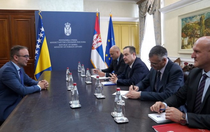 Vranješ i Dačić: Srbija podržava integritet BiH i RS u okviru BiH