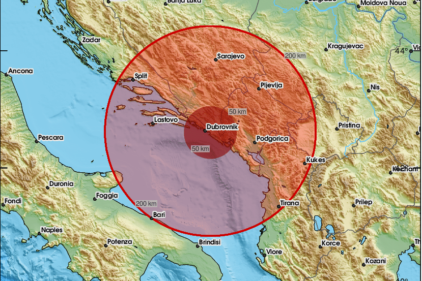 Vrlo jak i dug zemljotres osjetio se širom BiH