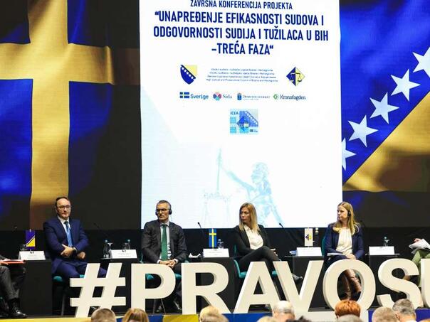 VSTV i Vlada Švedske predstavili rezultate projekta za unapređenje efikasnosti sudova