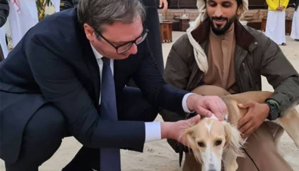 Vučić boravio u pustinji: Ništa slično nisam doživio