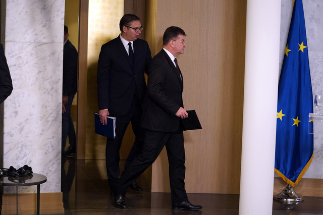 Vučić danas sa Escobarom i Lajčakom