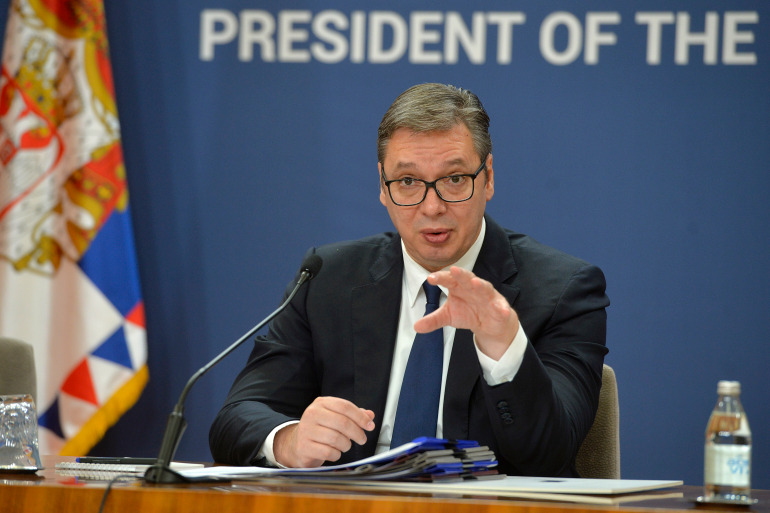 Vučić: Deblokada institucija BiH je pitanje za Dodika