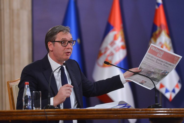 Vučić: Dok sam živ neću u Hrvatsku na more