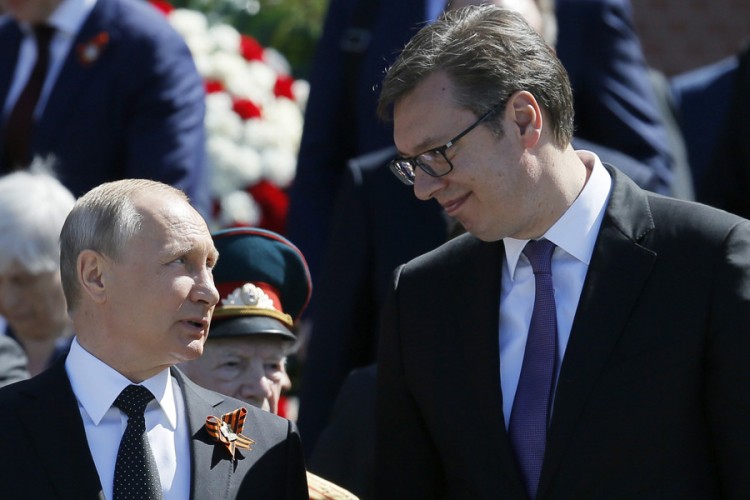 Vučić doputovao u Moskvu
