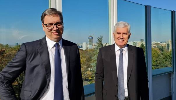 Vučić i Čović razgovarali u Beogradu