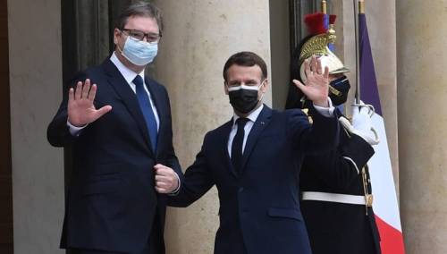 Vučić i Macron: Nadamo se kompromisnom rješenju za Kosovo