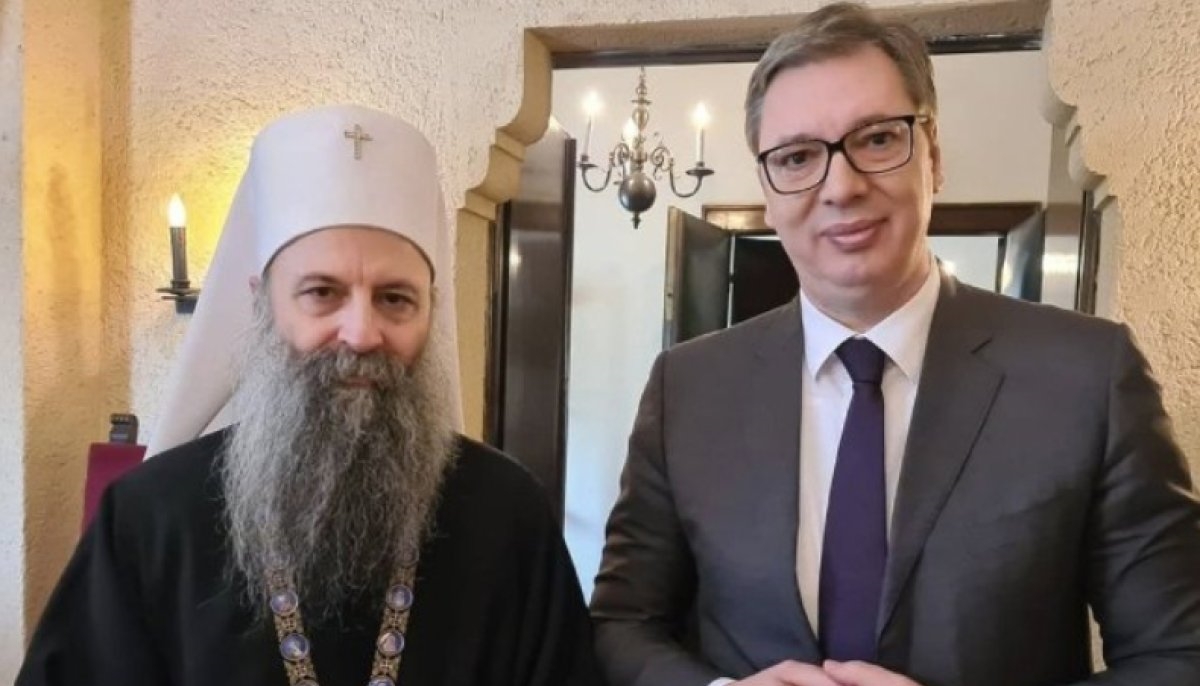 Vučić i patrijarh Porfirije: Očuvati mir i stabilnost