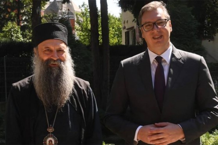 Vučić i Porfirije: Možemo da mijenjamo sve na bolje
