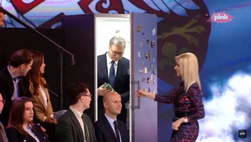 Vučić izašao iz frižidera u emisiji