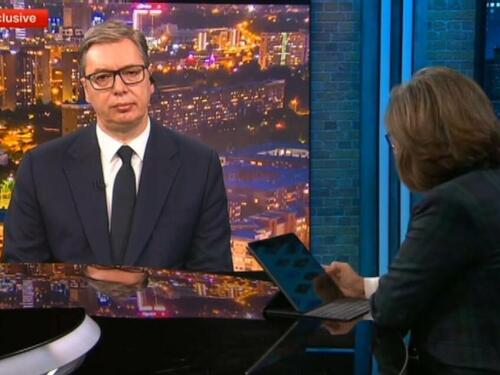 Vučić na CNN nije htio reći da se ne slaže s politikom Milorada Dodika