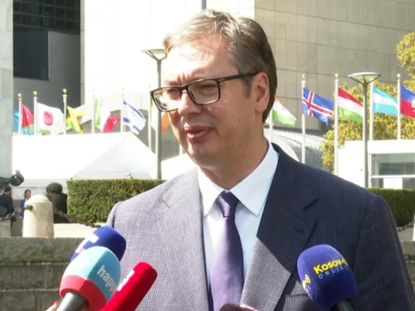 Vučić u UN: Još nećemo uvoditi sankcije Rusiji
