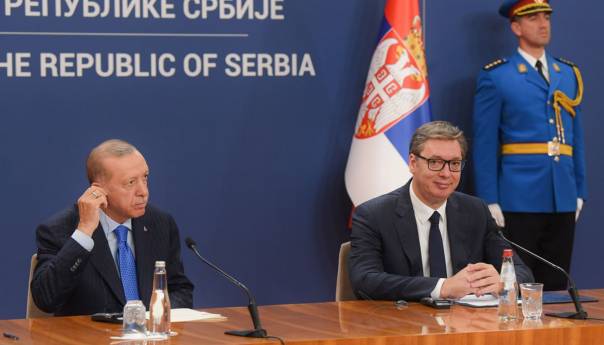 Vučić: Odnosi s Turskom na najvišem nivou u istoriji