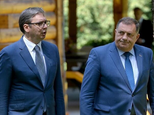 Vučić: Plašim se da negdje ima ideja da Dodik bude uhapšen