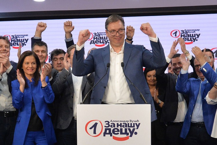 Vučić: Pobijedili smo strahovito, u RS smo dobili 90 posto glasova