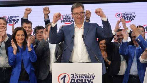 Vučić: Pobijedili smo strahovito, u RS smo dobili 90 posto glasova