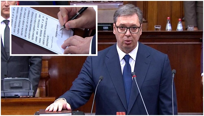 Vučić položio zakletvu