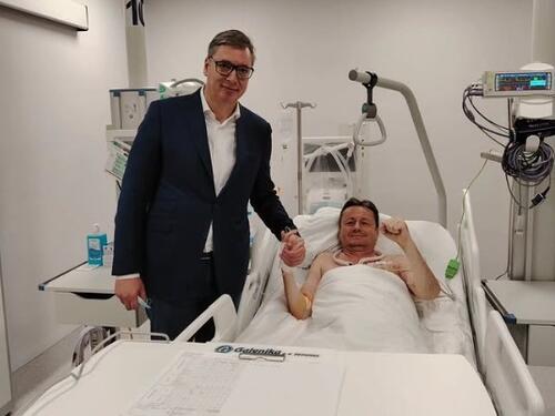 Vučić posjetio ministra Glišića u bolnici: Darko nesalomivi