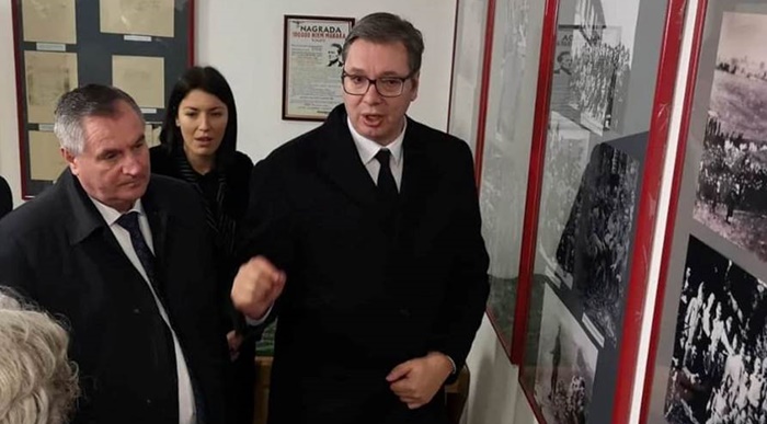 Vučić posjetio Titovu pećinu u Drvaru