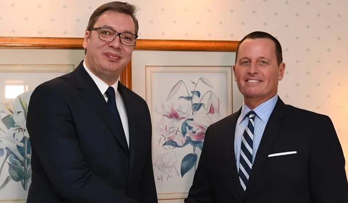 Vučić prenio Grenellu zabrinutost zbog situacije u BiH