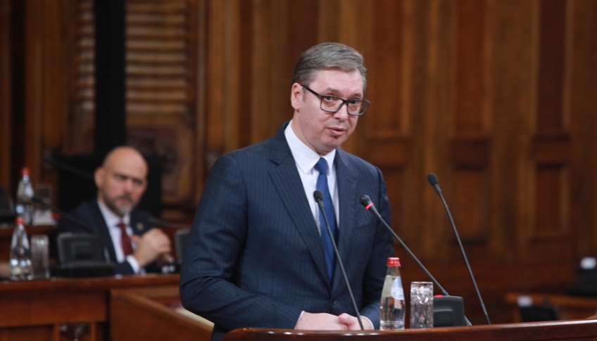 Vučić protiv prijedloga da se uvedu sankcije Rusiji