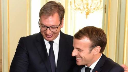 Vučić: S Macronom o svim gorućim pitanjima na Z. Balkanu