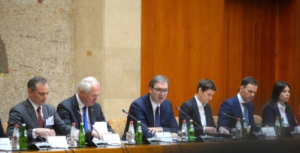 Vučić sa američkom privrednom delegacijom o novim partnerstvima