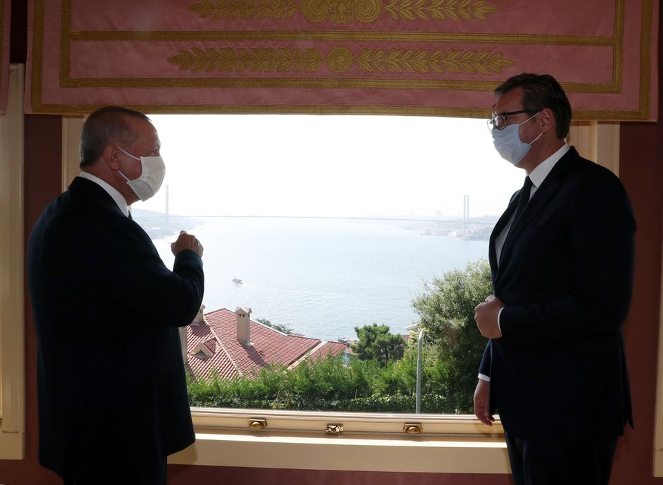 Vučić: Sa Erdoganom o trilaterali Srbije, Turske i BiH u Sarajevu