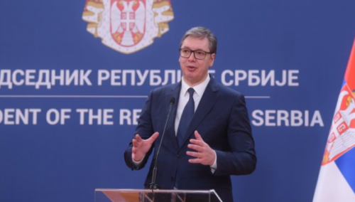 Vučić sa Lajčakom i Eskobarom