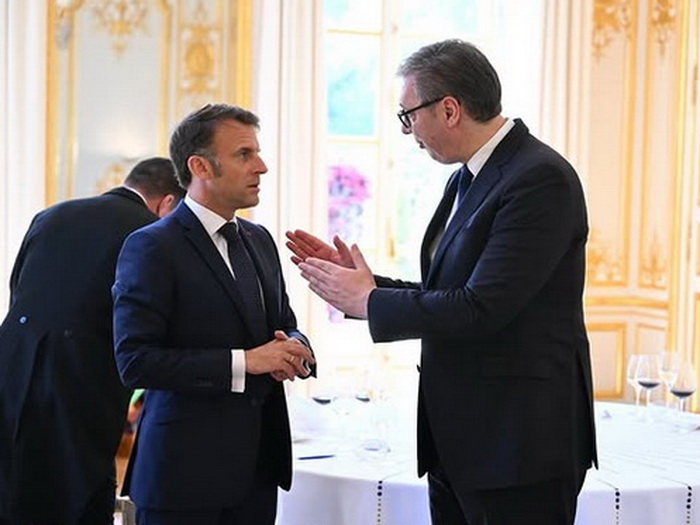 Vučić sa Macronom: Najteža tema je pitanje BiH