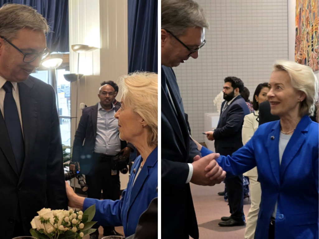 Vučić sa Von der Leyen: "Izrazio sam joj zahvalnost..."