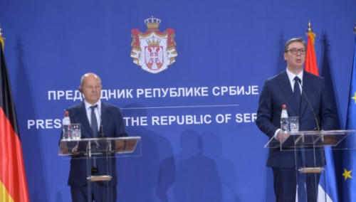 Vučić: Scholz bio oštar, tražio da se priključimo sankcijama Rusiji