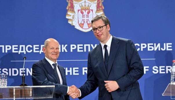 Vučić: Scholz donio novu energiju u pogledu evropske budućnosti
