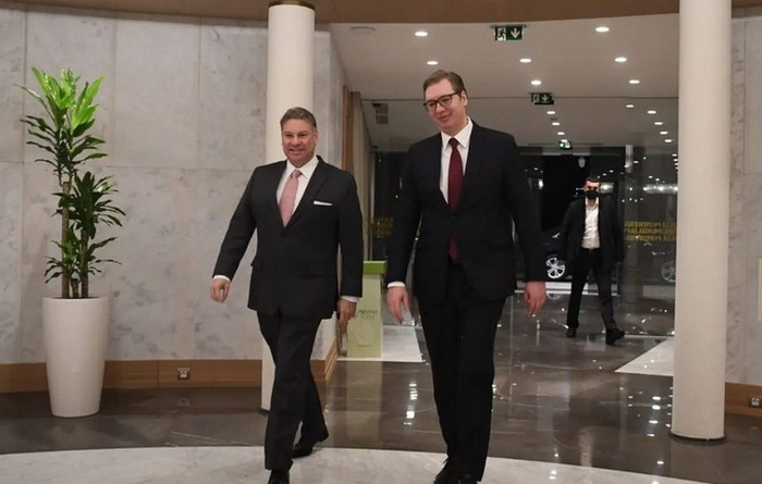 Vučić se sastao sa Escobarom