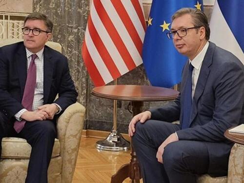 Vučić se sastao sa O'Brienom: Na stolu teške teme